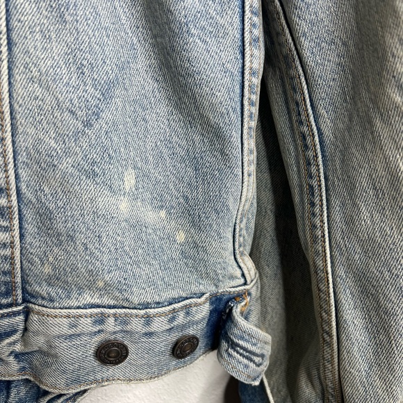 Abercrombie & fitch denim jacket men’s size XL blue - Picture 4 of 12